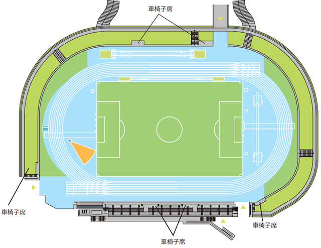 西条市ひうち陸上競技場