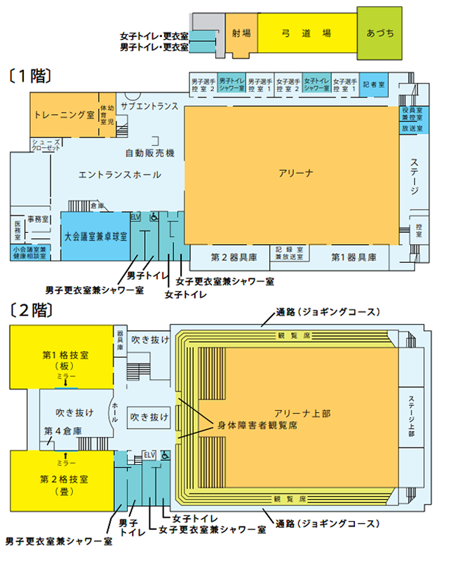 西条市運動公園総合体育館